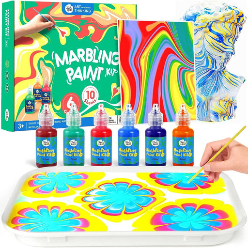  Jar Melo Finger Paint for Toddlers 3+,7 Color Mess Free  Coloring Books for Kids 4-8 Gifts,Non Toxic Fing Painting Kit with Ink Pad  Design for Preschool Learning Education Activities : Toys