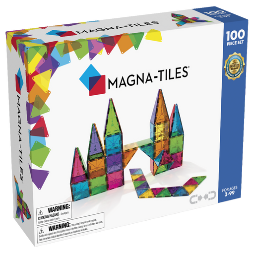 Magna-Tiles Clear Colors - 32-Piece Set – Exploratorium
