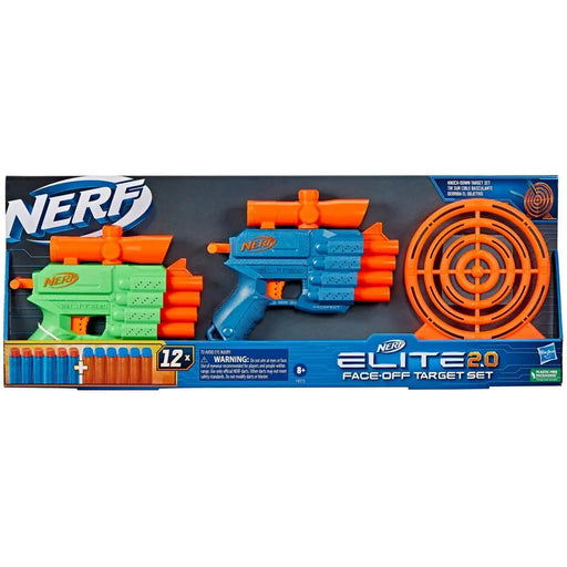 Nerf Elite 2.0 Tetrad QS-4 Blaster, incluye 4 dardos Nerf Elite, voladura  de 4 barriles, riel táctico para personalizar la capacidad, acción de la