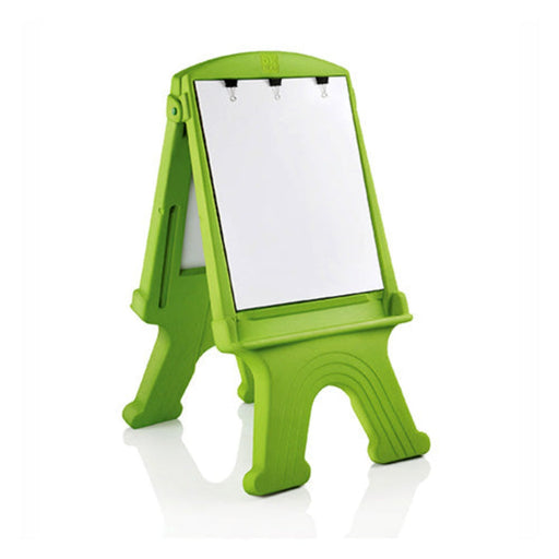 Hape Standing Flip Flat 2 Sided Folding Easel with Blackboard and Whiteboard