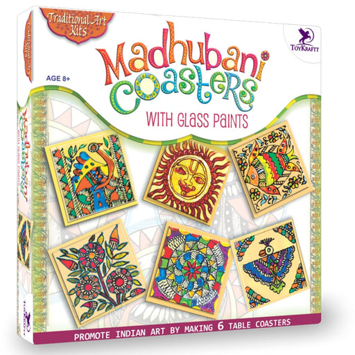 Mandala Art Kit Coasters with Stand-Craft Kit with Dot Mandala Art Too –  ToysCentral - Europe