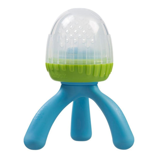 Tomy Pulp Silicone Feeder in Teal and Yellow