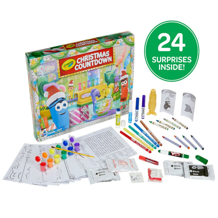 Crayola Christmas Countdown Calendar — Toycra