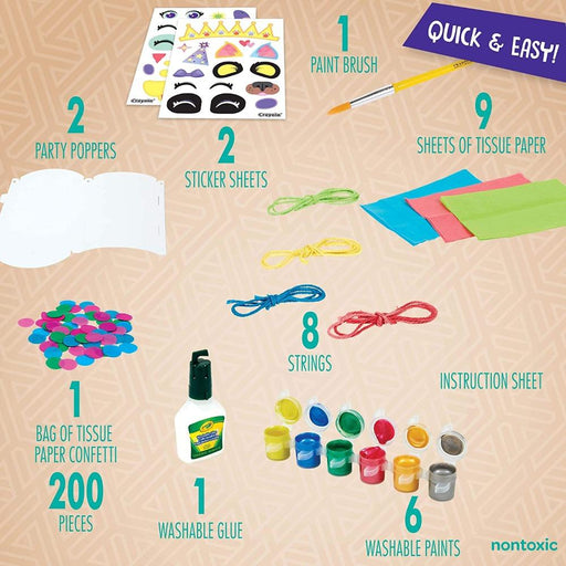 Less Mess Painting Activity Kit, Crayola.com