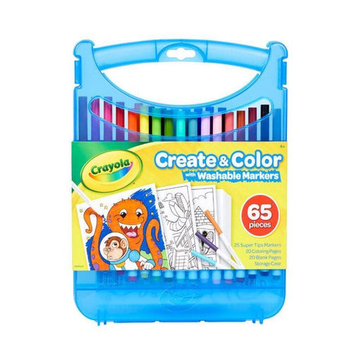 Crayola 30386615 SuperClicks Retractable Markers, 10 Count 