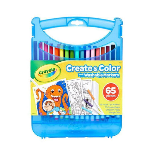 Crayola Super Tips Washable Markers 50/Pkg-Assorted Colors 58-5050 -  GettyCrafts