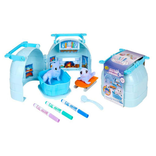 Crayola Scribble Scrubbie Ocean Pets, Color & Wash Creative Toy, Includes  Markers, 1ct