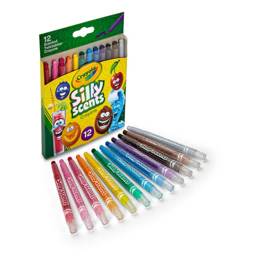 Anti-Roll Triangular Crayons 8 ct.