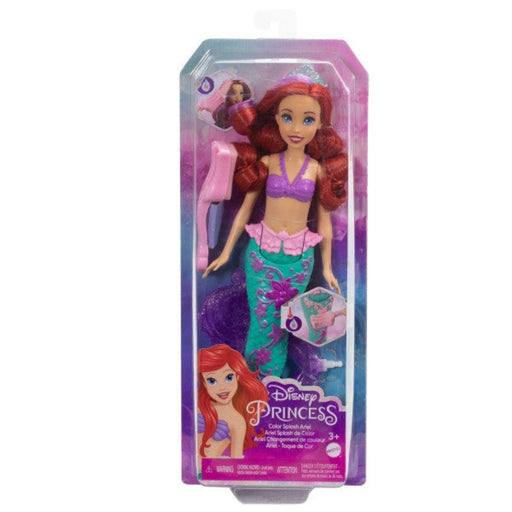  Mattel Disney The Little Mermaid Deluxe Mermaid Ariel Doll with  Iridescent Tail, Hair Jewelry Beads, and Doll Stand ( Exclusive) :  Toys & Games