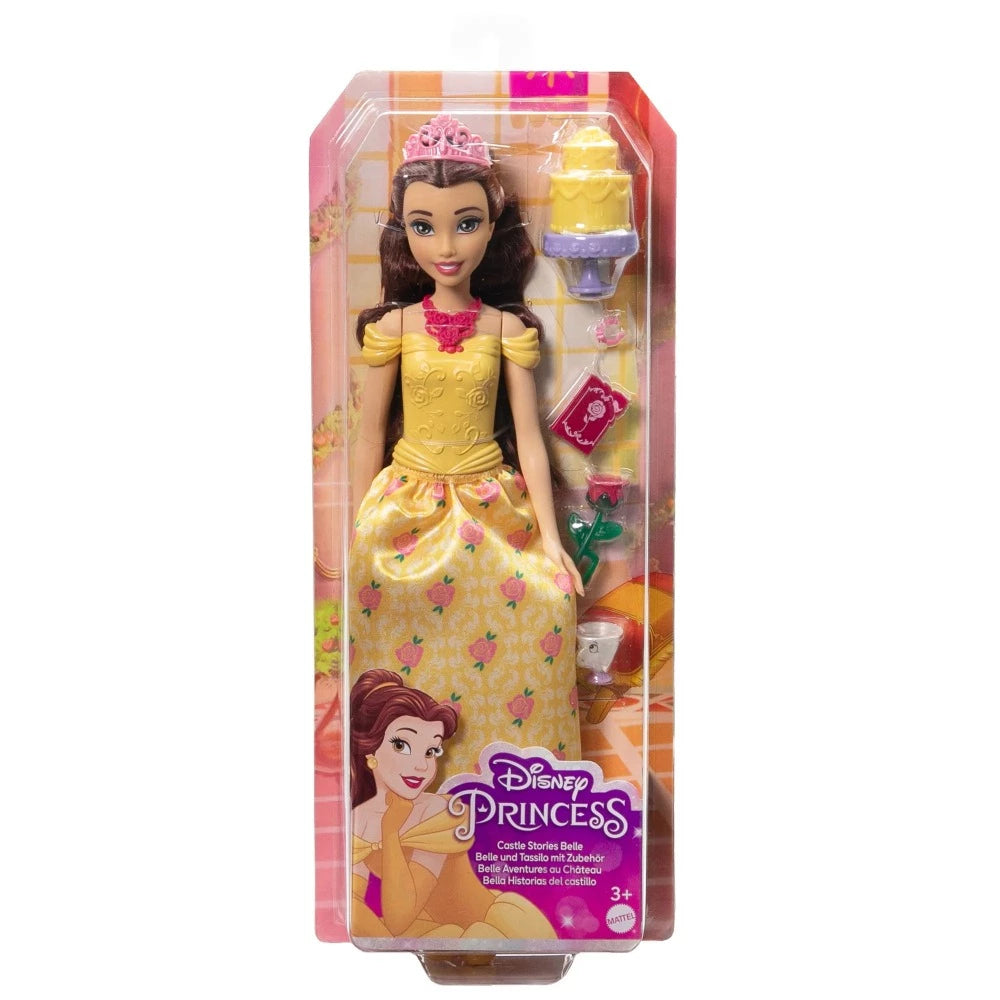 Disney Princess Belle Fashion Doll With Accessories — Toycra