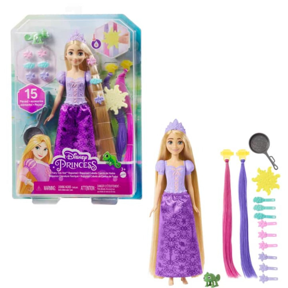 Disney Princess Fairy Tail Hair Rapunzel Doll — Toycra