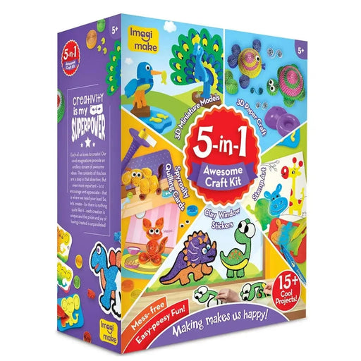 Toykraft: Greeting Card Making Kit for Kids, Arts and Craft Kits for Kids,  DIY Kit for Kids 7-12 Year Old - Ultimate Card Making Kit