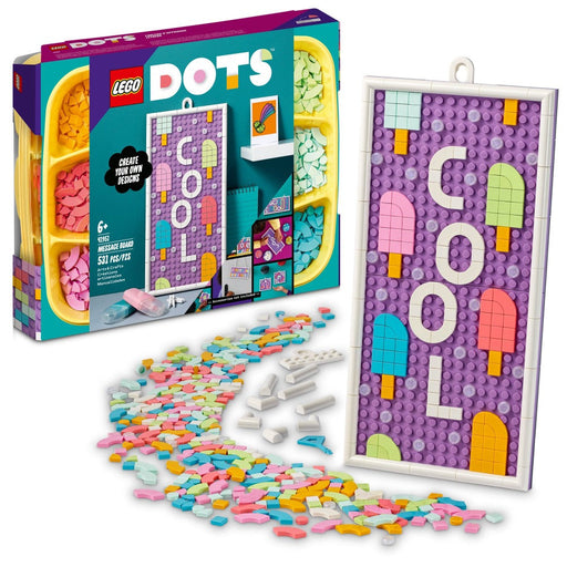 LEGO DOTS Extra DOTS Series 8 – Glitter and Shine 41803, Tiles Set for  Bracelets, Message Boards, Room Décor, Bag Tags, Kids Arts and Crafts Kit