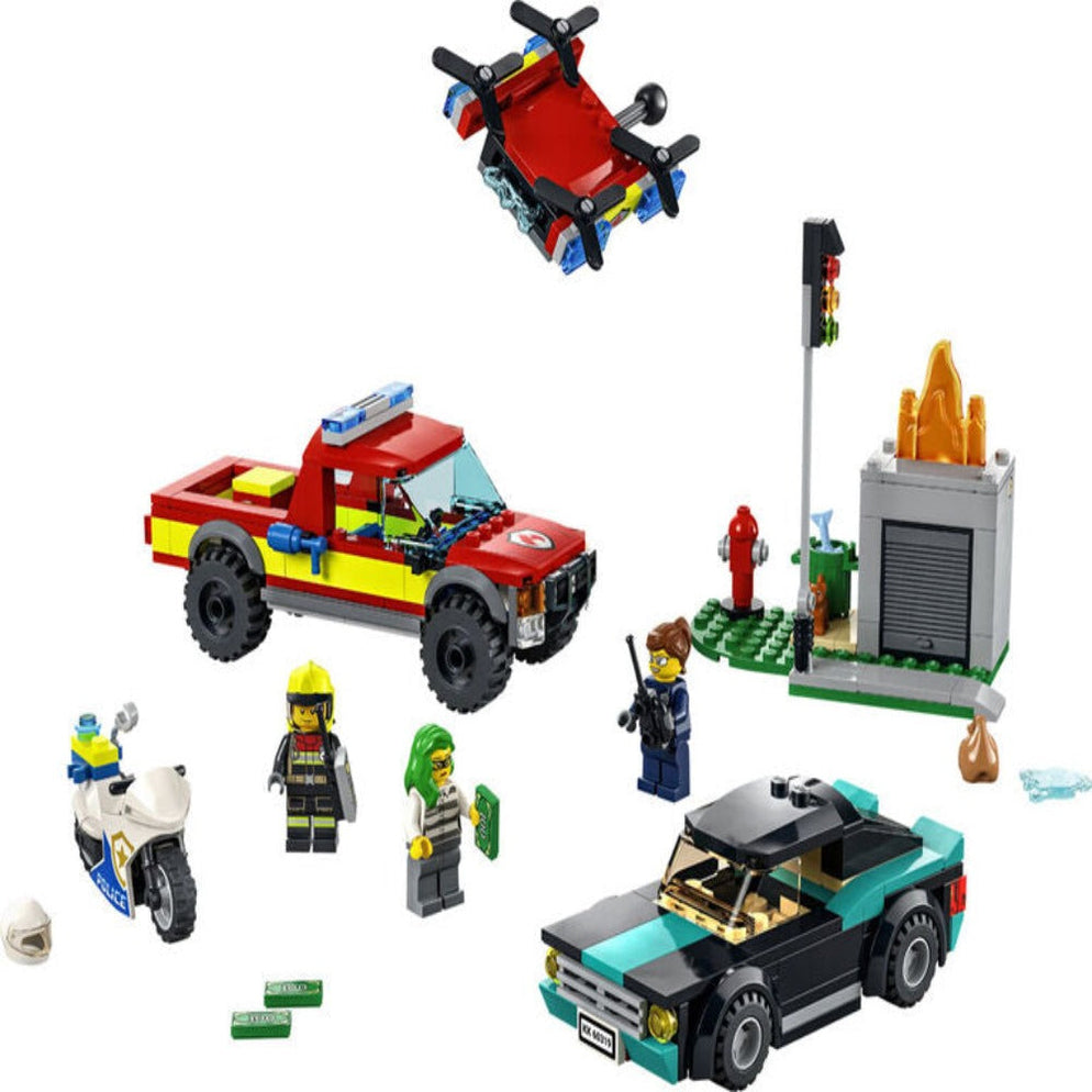 Lego 60319 City Fire Rescue & Police Chase — Toycra