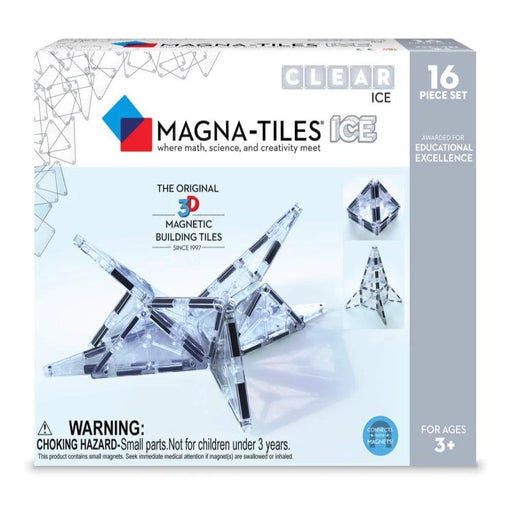 Magna-Tiles® Clear Colors 100-Piece Set – Pitter Patter