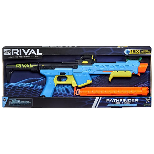  NERF Rival Roundhouse XX-1500 Red Blaster - Clear Rotating  Chamber Loads Rounds into Barrel - 5 Integrated Magazines, 15 Rival Rounds  : Everything Else