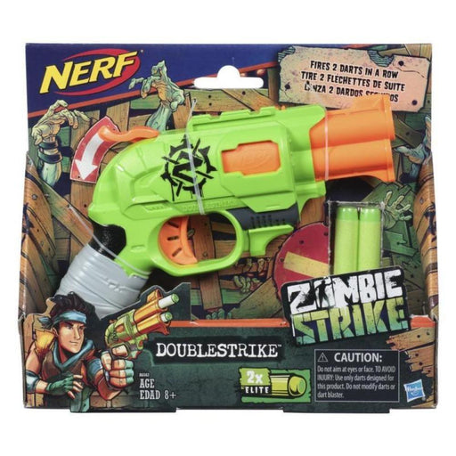 Nerf Zombie Strike FlipFury Blaster with 12 Nerf Zombie Strike Darts 