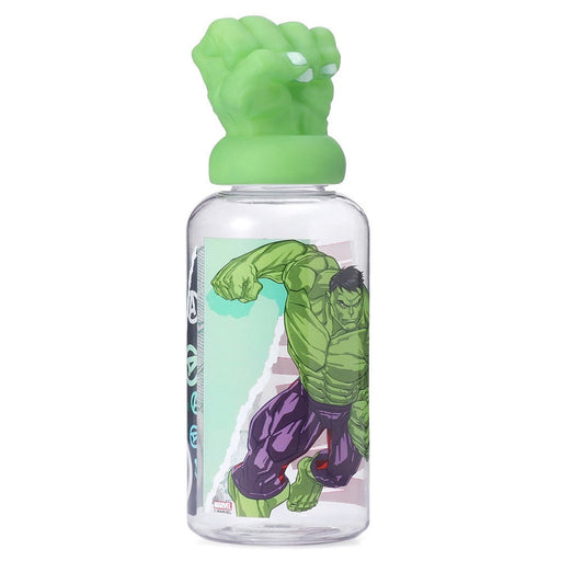 560ml Disney Spiderman Hulk Anime Water Bottle iron Man toy for Boys  Cartoon Plastic Drinking Cups
