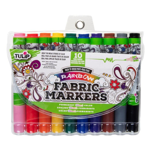 Tulip Dual Tip 30 Pack Fabric Markers - 017754340733