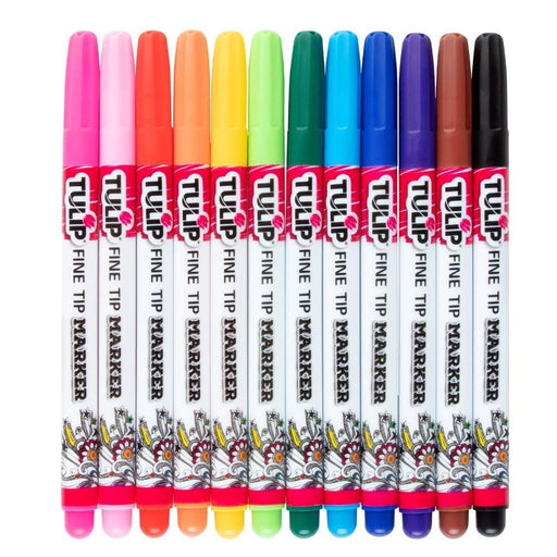 Tulip Graffiti Fabric Markers Neon by Tulip