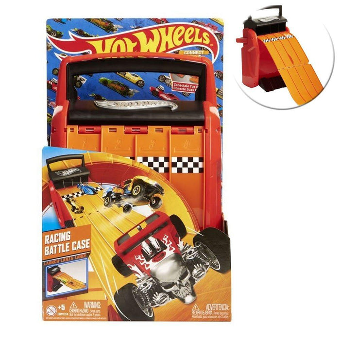 hot wheels 4 track racing battle case