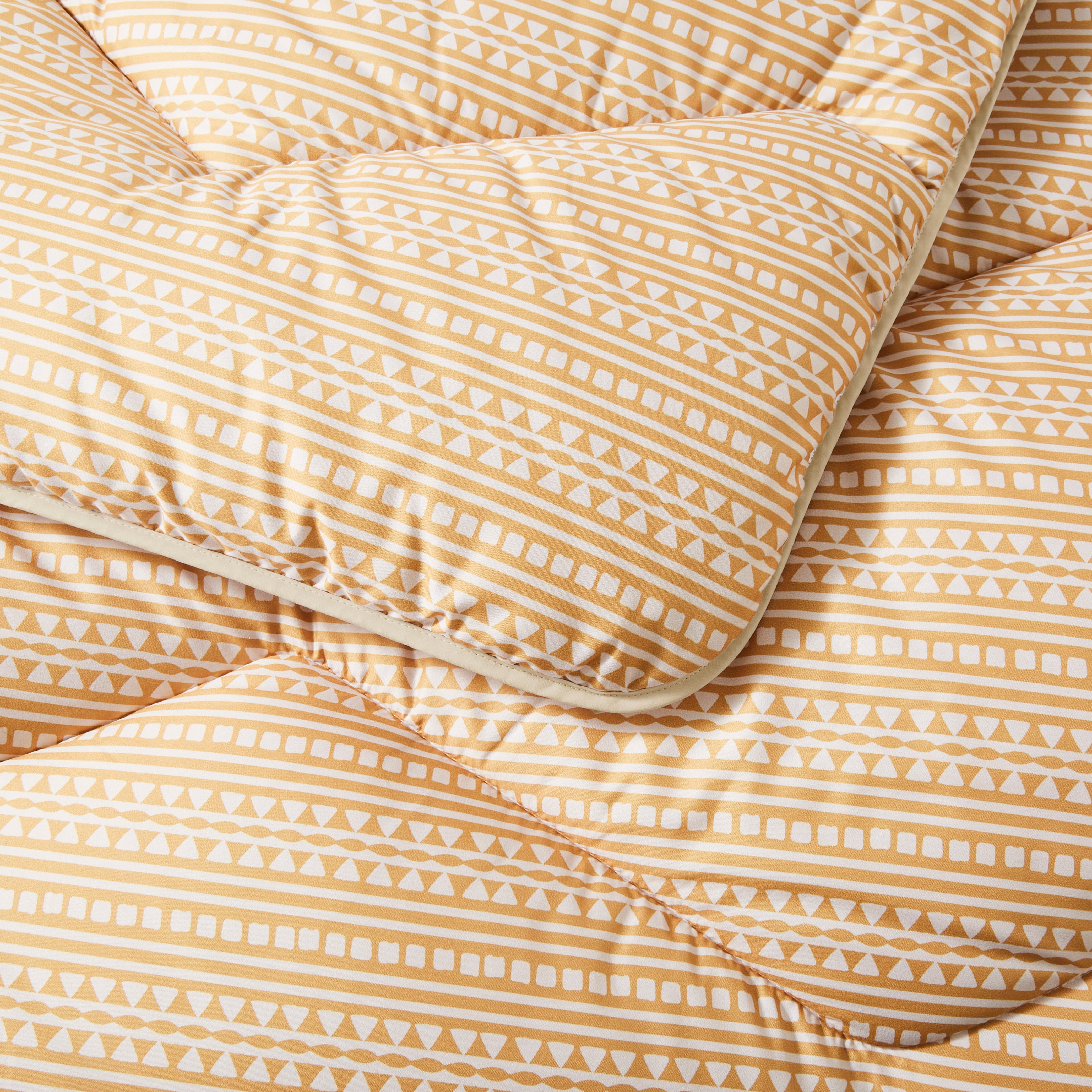 Night Lark Bohemian Geo Stripe Coverless Duvet