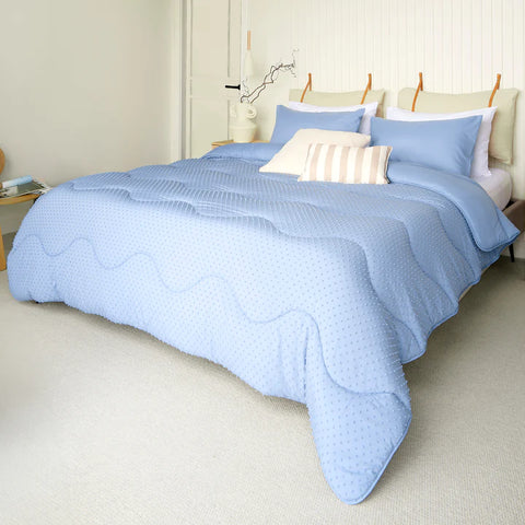 Tufted Dots Coverless Duvet