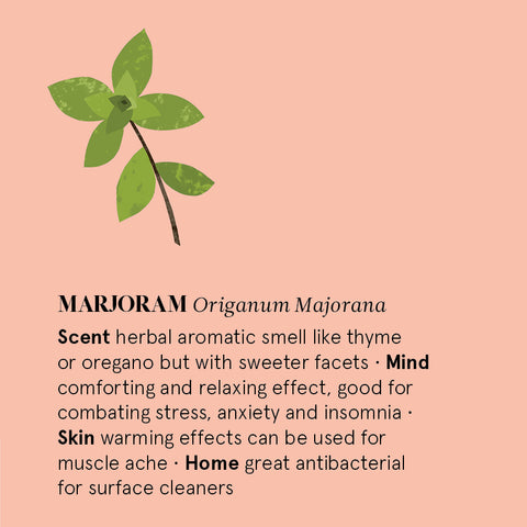 The nature of Things - Marjoram Essential Oil - Benefits