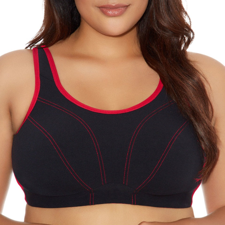 Elila Microfiber Underwire Sport Bra 2511 