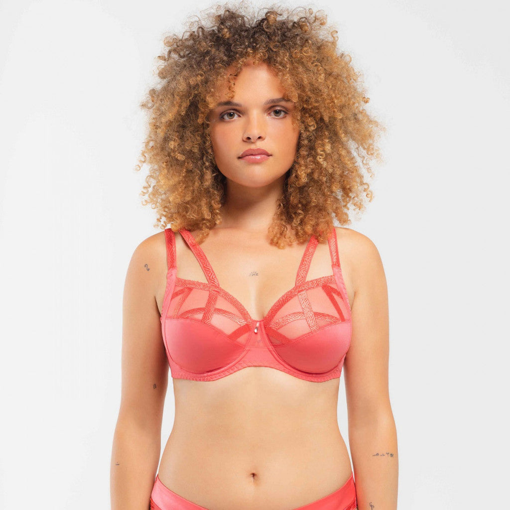 Louisa Bracq Louisa Bracq - Maple Flower Plunge Bra