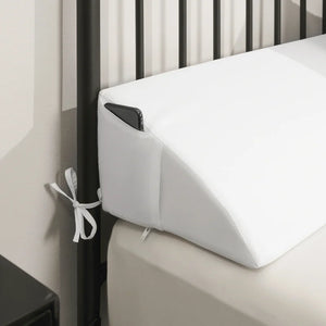 Downluxe Headboard Pillow Wedge Mattress Gap Filler, 76"x10"x6" - downluxe