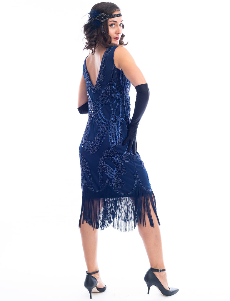 gatsby blue dress