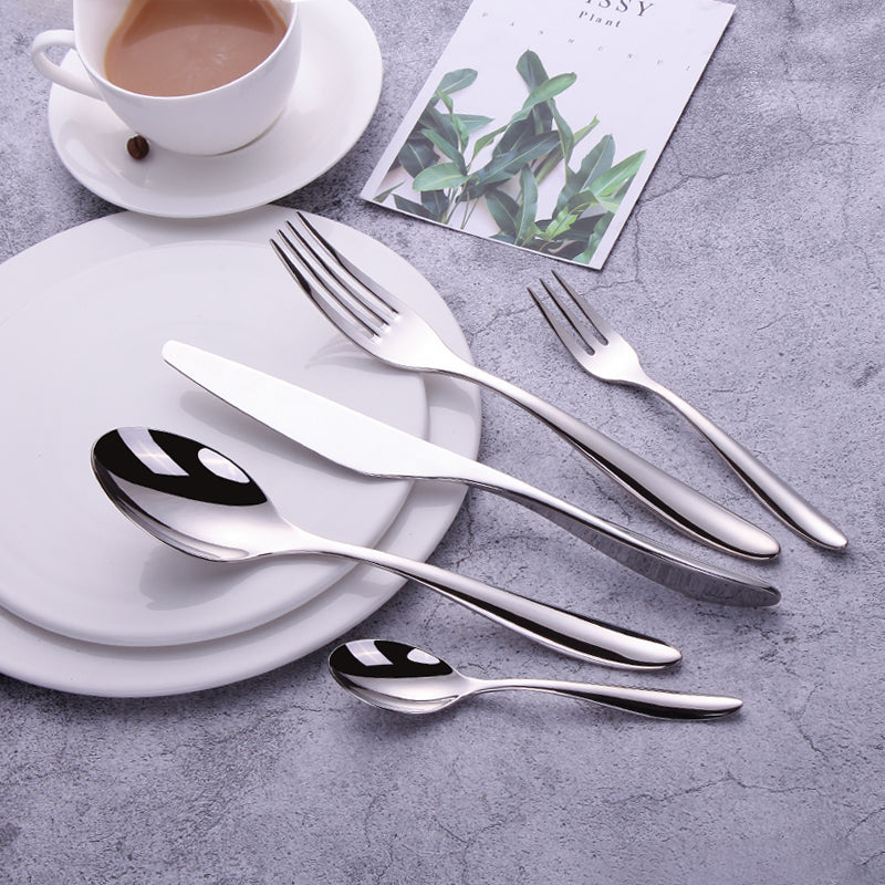 Emerald Essence Cutlery Sets - Premium Marble & Gold-tone Finish - Luxus  Heim