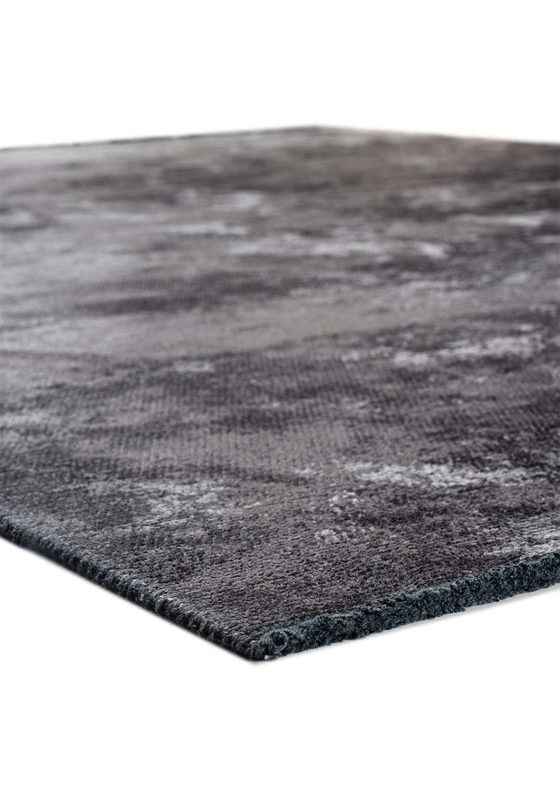 Plain Charcoal Rug Design