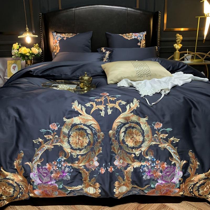 Pheliza Egyptian Cotton Embroidery Premium Luxury Bedding Set