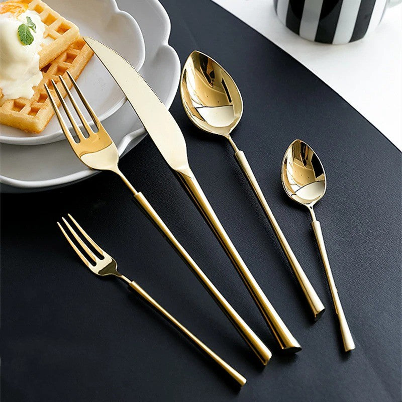 Ebern Designs Vittoriana Stainless Steel Flatware Set - Service