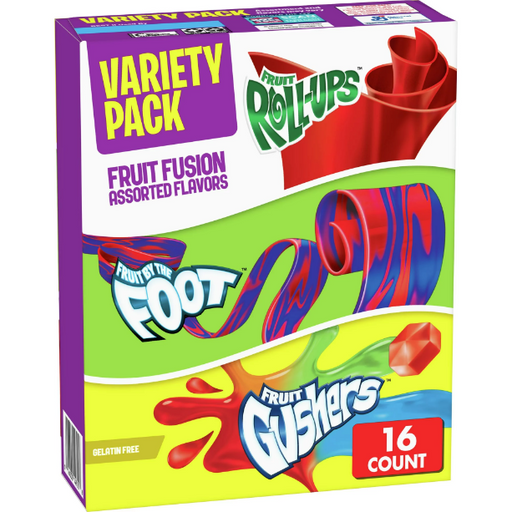 Fruit Roll-Ups, Fruit Snacks, Variety Pack - 0.5 oz - 72 ct – Contarmarket