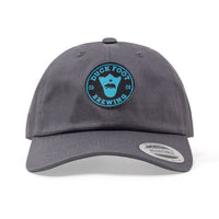 Bear Foot Circle Dad Hat (Charcoal Grey)