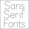 sans serif fonts