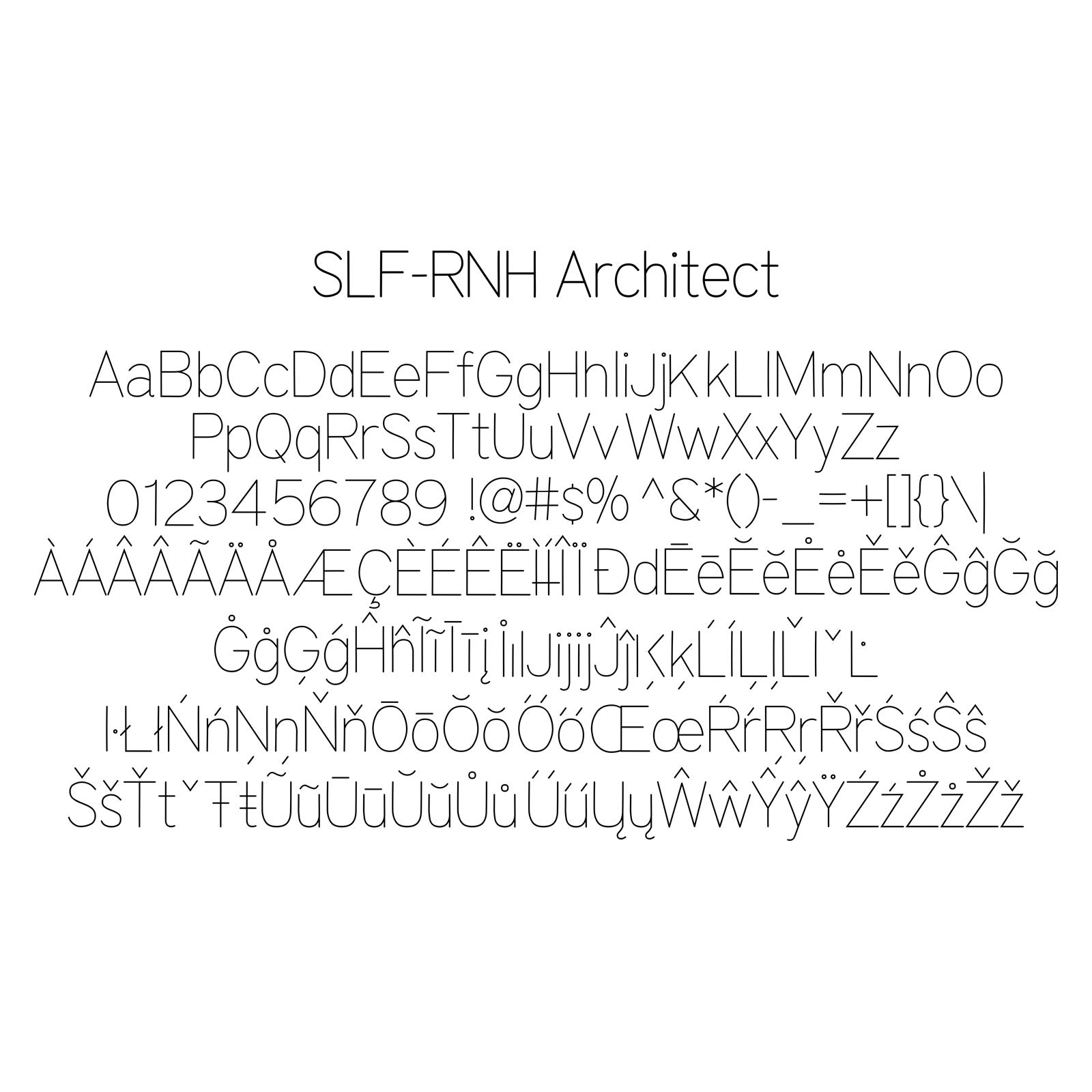 b1248 single line font