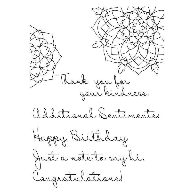 Download Downloadable Svg File Mandala Card Single Line Fonts