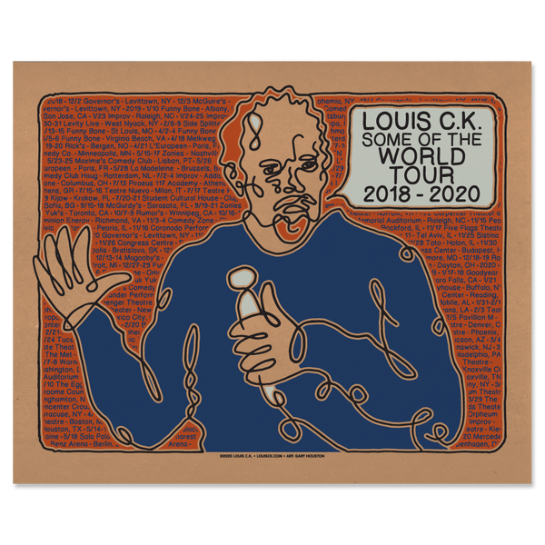 Some Of The World Tour Poster – Louis CK