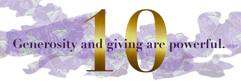 Step 10: Generosity and Giving are powerfull| BuDhaGirl | Jessica Jessie |