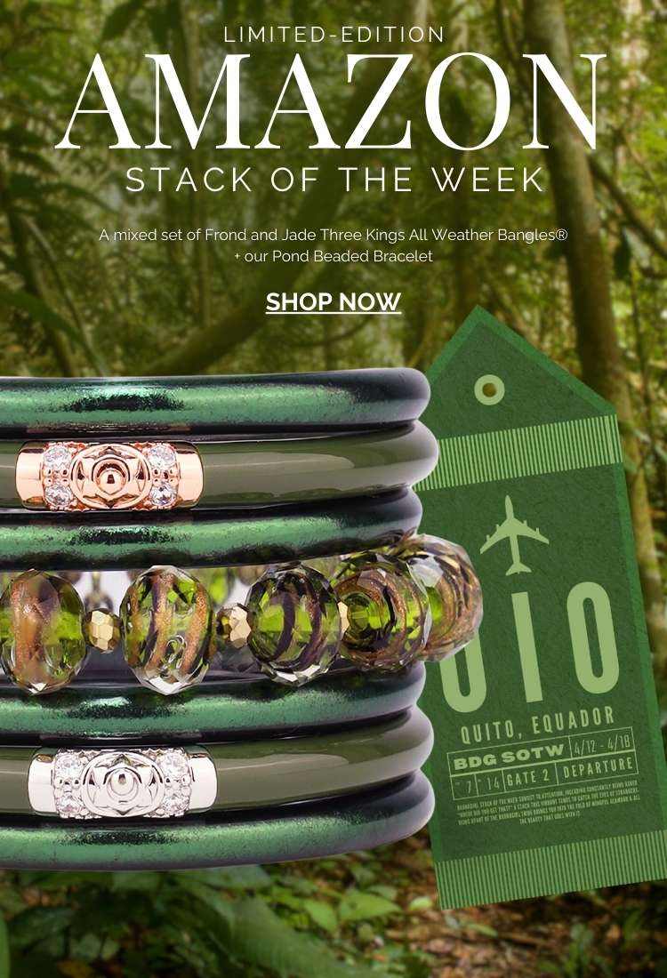 Amazon Rainforest Bracelet Stack of the Week | BuDhaGirl