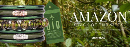 Amazon Rainforest Bracelet Stack of the Week | BuDhaGirl