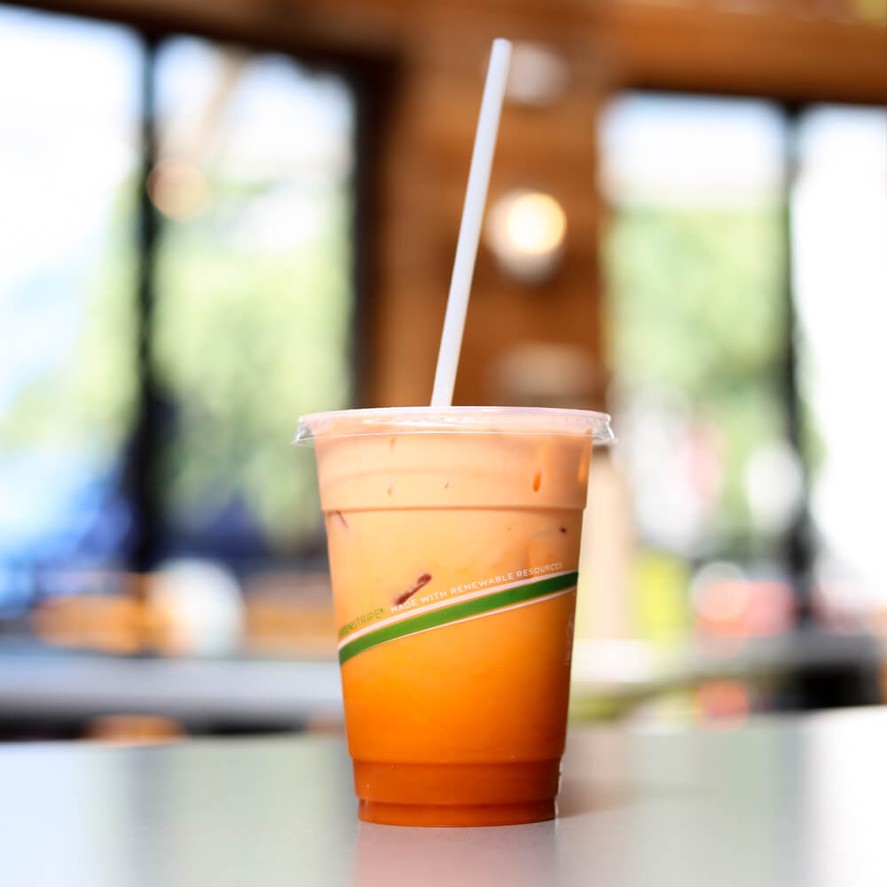 Iced Thai Tea Prepared by Crushedcraft Thai Street Eats on Routhe Street - Dallas, TX | BuDhaGirl