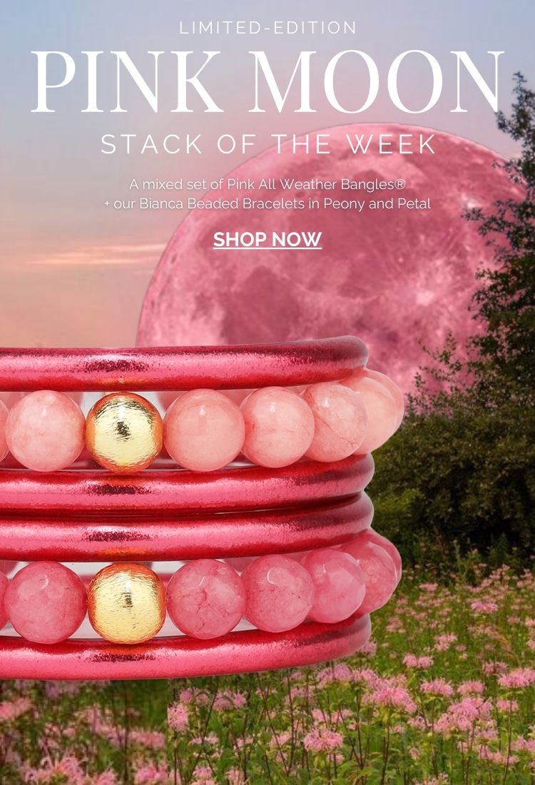 Pink Moon Bracelet Stack of the Week | BuDhaGirl