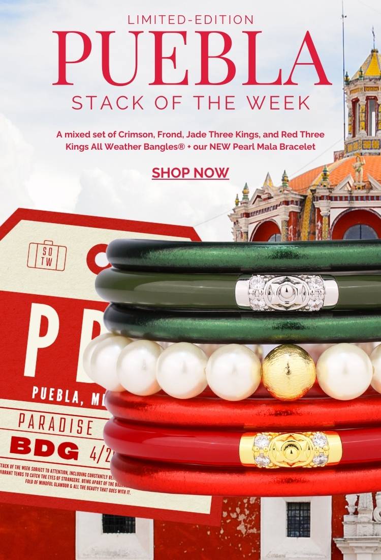 Puebla Mexico Cinco de Mayo Bracelet Stack of the Week | BuDhaGirl