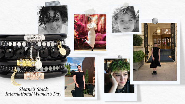 Collage of Images of Sloane Jesse for International Women's Day | BuDhaGirl