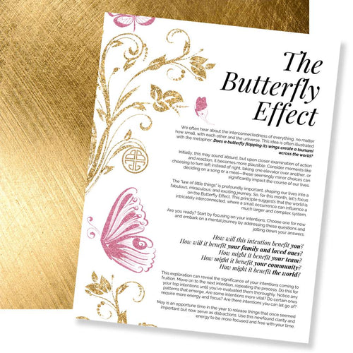 The Butterfly Effect Full Moon Exercise | BuDhaGirl